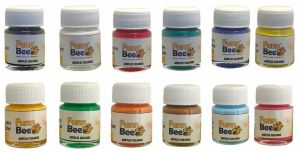Fun Bee 10ml Acrylic Colour Set