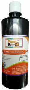 Funn Bee 500ml Black Tempera Colors Bottle