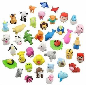 Wildlife Cartoon Rubber Eraser