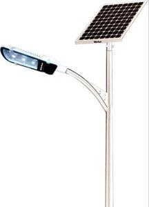 LED Metal Solar Street Lighting System, Power : 12 W for Commercial