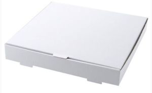 6 Inch White Corrugated Pizza Box