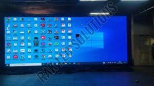 Aluminium P2.5 Indoor LED Video Wall Display