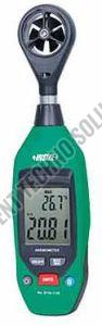 Plastic Insize Digital Anemometer, Power Source : Battery