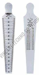 Insize Steel Taper Gauge, Color : Silver