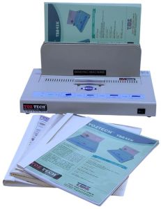 Electric Polished Thermal Binding Machine TBA45K, Color : Grey