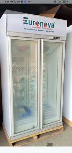 Vertical Glass Door Freezer