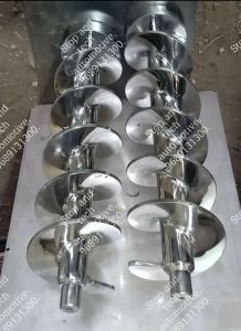 Detergent Cake Plodder Worm Extruder Screw