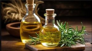 Pure Rosemary Essential Oil, Packaging Type : Glass Bottle