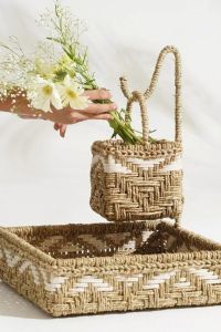 metal jute basket