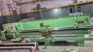 Semi Automatic Stainless Steel 12 Feet All Geared Lathe Machine