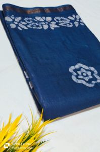 Bridal Wear Multi Printed Art Silk Saree, Work : Weaving