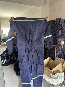 Plain Cotton Boiler Suit, Color : Blue, Gender : Male