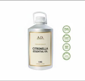 Citronella Oil, Color : Yellow 5 Kg, Form : Liquid