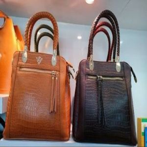 Ladies Leather Tote Bags Standard