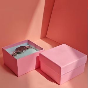 Paper Plain Wrist Watch Boxes, Shape : Square