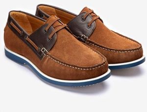 Premium Brown Leather Loafer Shoes