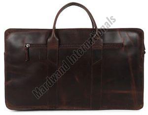 Brown Premium Handcrafted Leather Laptop Bag