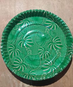 Disposable Paper Plates, Color : Brown, Silver, White Multisizes