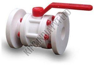 Polypropylene PP Ball Valve, Color : White