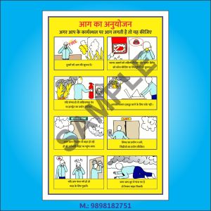 Fire and Safety Poster