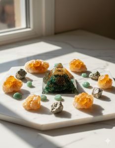 Wholesale Green Aventurine Orgone Pyramid | Abundance, Good Luck & Healing Energy Generator