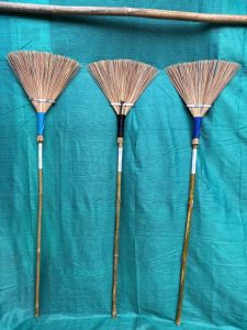Road Sweeping Coconut Broom, Color : Green 6 Feets, 6 Feets