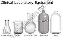 Glass Clinical Laboratory Equipment, Variety : Flask, Microscope