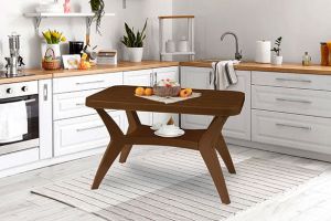 Red Italica 9516 Plastic Dining Table