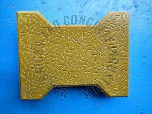60mm Green Cement Dumble Paver Block, Dimension : 10x7mm