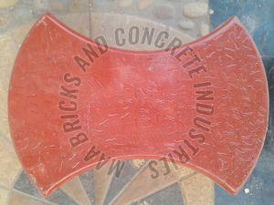 60mm Grey Concrete Damru Paver Blocks