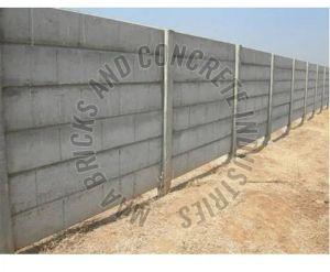 Smooth Finish RCC Grey Precast Compound Wall, Shape : Rectangular