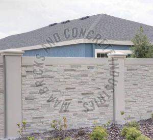 Smooth Finish RCC Precast Compound Wall, Color : Grey