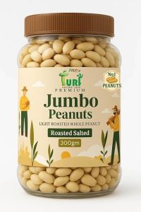 Turf Fresh Jumbo Roasted Salted Peanuts – Export Quality ( 300g )