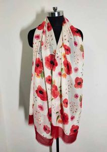 Modal Silk Digital Printed Premium Fashion Scarves