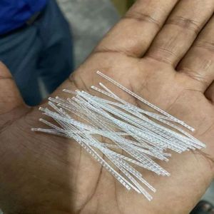 Dyed White Polypropylene Fiber, Grade : A Grade