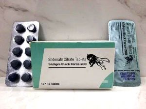 Cenforce 200 Mg Tablets, Color : Black, Packaging Type : Stripes