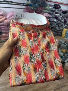 Reyon Digital Print Mens Kurta, Color : Mustard Yellow