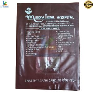 PVC File Folder, Paper Size : A4, Closure Type : Flap