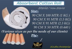 Absorbent Cotton Roll