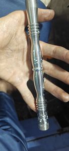 Polished Stainless Steel Door Hardware, Color : Silver