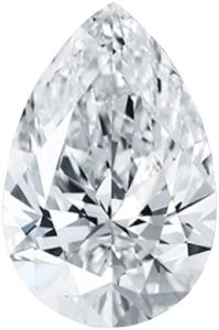 ST-235 Pear Shaped Lab Grown Diamond