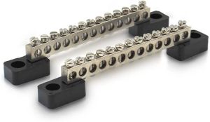 Male Brass Neutral Link, Finishing : Nickel Plated