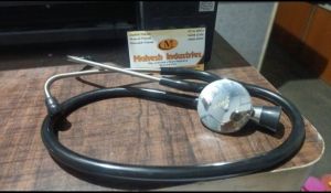 Single Sided Medical Stethoscope, Color : Black, Length : 28 Inches