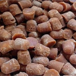 Brownish Jaggery Cubes, Shape : Round for Food, Beverages