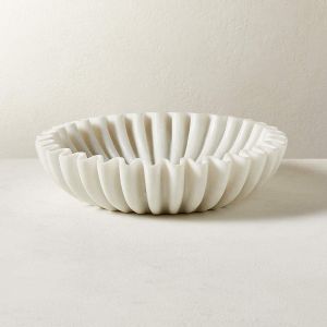 Marble Bowls, Color : White