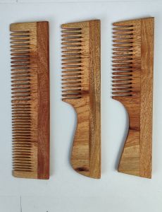 Neem Wood Comb, Brand Name : RUDRA