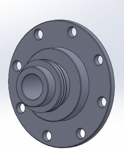 Polished Flange Adaptors, Color : Grey