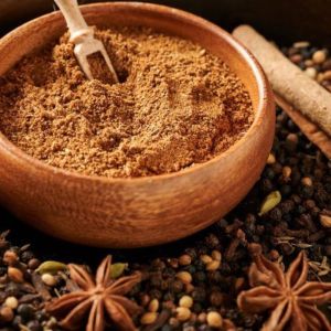 Blended Garam Masala, Color : Brown, Form : Powder