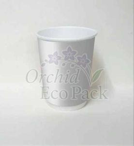 16 OZ Double Wall White Paper Cup