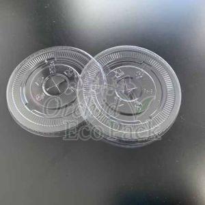 Plastic PET Flat Cup Lid